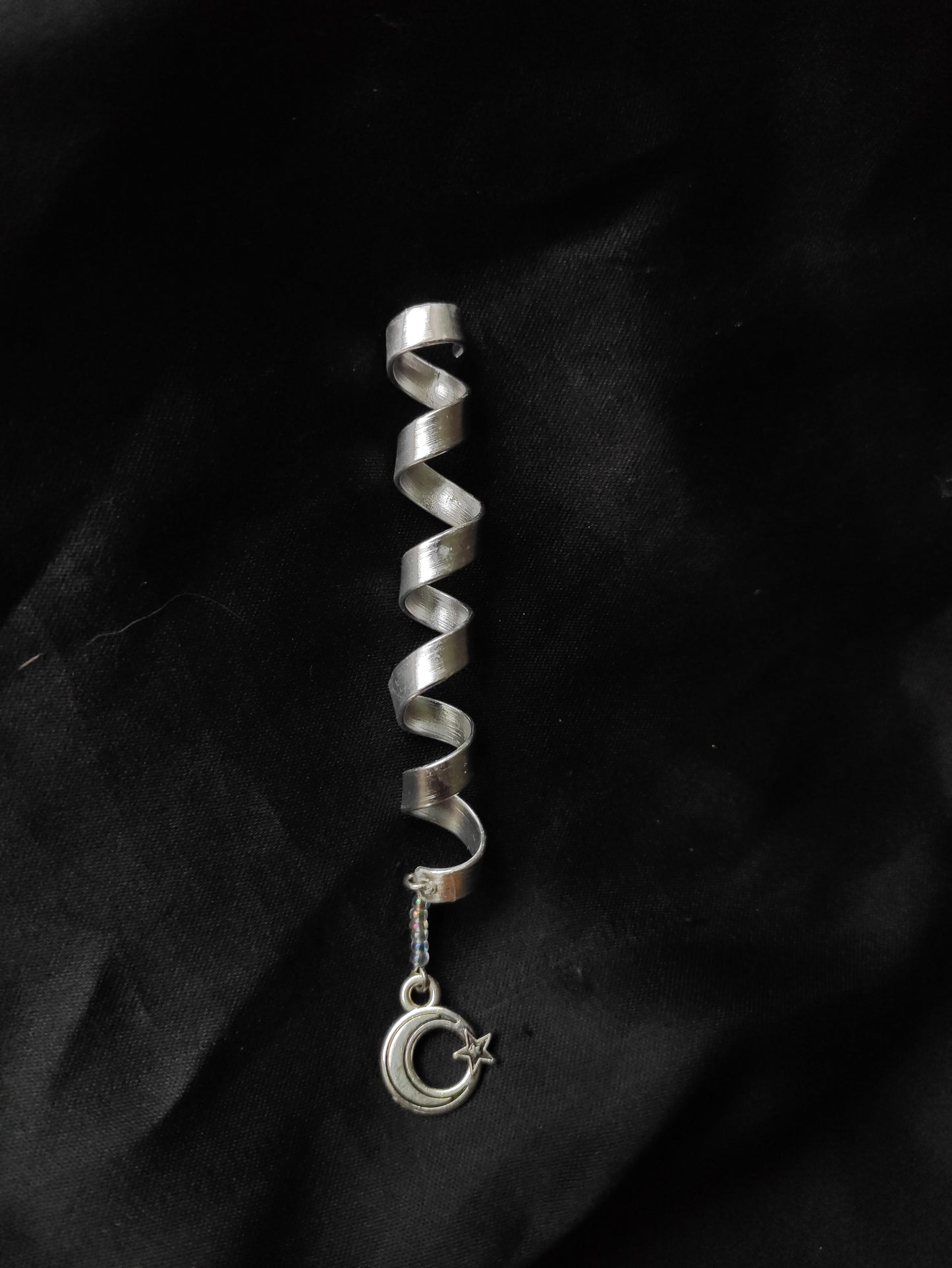 "Silver Moon" Haarspirale